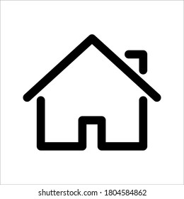 Home icon - symbol of house vector flat syle