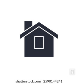 Home icon. Home Symbol sign for mobile concept and web design. Vector icon, Logo illustration, Vector graphics
