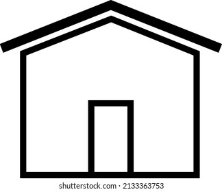 home icon symbol sign vector illustration