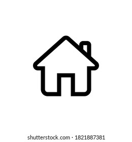 home icon symbol vector isolated