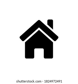 Home-Symbol, Vektorgrafik auf weißem Hintergrund