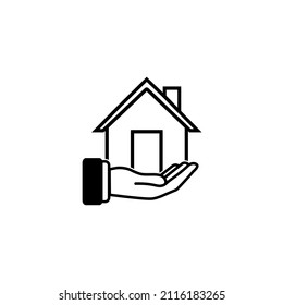 icono de casa en estilo plano de moda aislado en segundo plano. símbolo de la página de iconos de inicio para el logotipo del icono del sitio web, la aplicación, la interfaz de usuario. ilustración del vector del icono del hogar, EPS10.