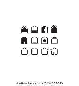 icono de inicio, para diseño de interfaz de usuario