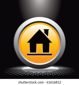 Home-Symbol im Rampenlicht