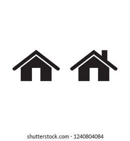 Home icon vector