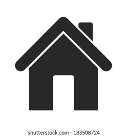 Home icon - vector