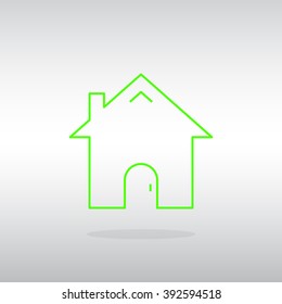 Home Icon Vector.