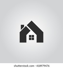 Home icon vector