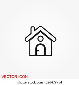 Home icon vector