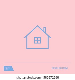 Home icon vector