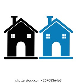 Diseño de Arte vectorial de iconos para el hogar
