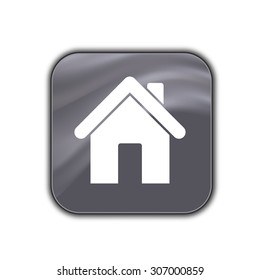 home icon - vector button