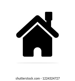 home icon. Vector concept illustration for design.