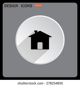 Home. icon. vector design