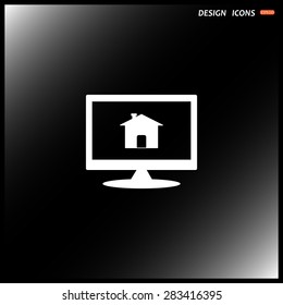 Home. icon. vector design