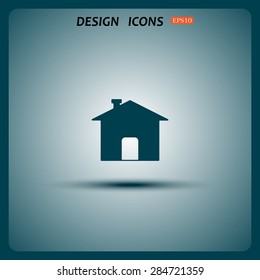 Home. icon. vector design
