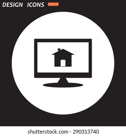 Home. icon. vector design