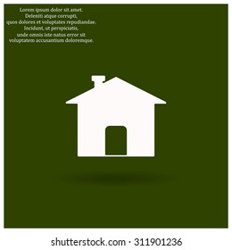 Home. icon. vector design