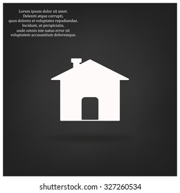 Home. icon. vector design