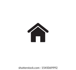 home icon vector design element logo template