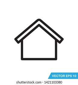 home icon vector design template