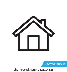 home icon vector design template