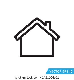 home icon vector design template