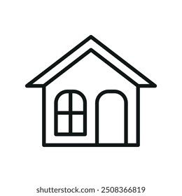 Plantillas de diseño de Vector de iconos para el hogar gráfico de concepto simple y moderno