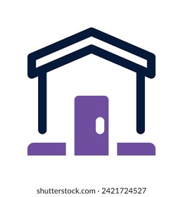 home icon. vector dual tone icon for your website, mobile, presentation, and logo design.