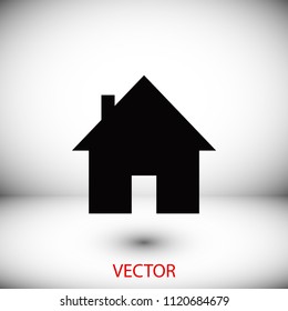 home icon, 

Vector EPS 10 illustration style