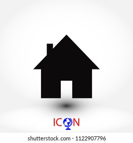 home icon, Vector EPS 10 illustration style