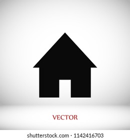home icon, Vector EPS 10 illustration style