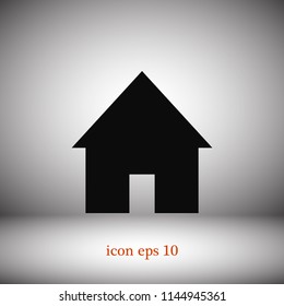 home icon, 

Vector EPS 10 illustration style