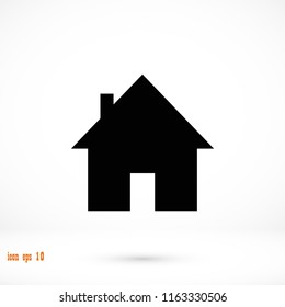 home icon, Vector EPS 10 illustration style