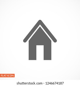 Home icon. Vector Eps 10