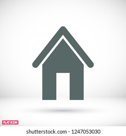 Home icon. Vector Eps 10