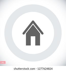Home icon. Vector Eps 10