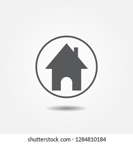 Home icon. Vector eps 10