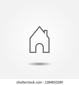 Home icon. Vector eps 10