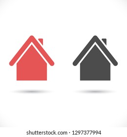 Home icon. Vector Eps 10