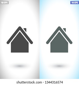 Home icon. Vector Eps 10