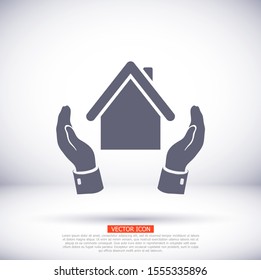Home icon. Vector Eps 10 . Lorem Ipsum Flat Design