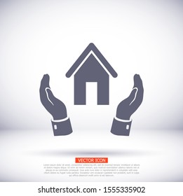 Home icon. Vector Eps 10 . Lorem Ipsum Flat Design