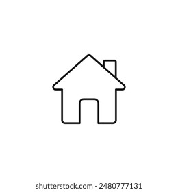 Home icon vector. EPS 10 editable vector