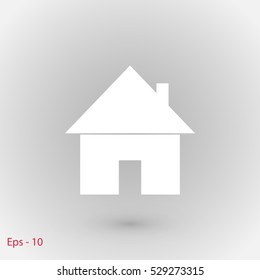 home icon, Vector EPS 10 illustration style