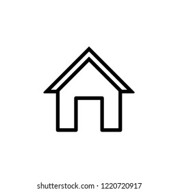 Home icon vector eps10 editable