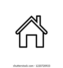 Home icon vector eps10 editable