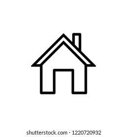 Home icon vector eps10 editable