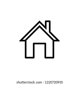 Home icon vector eps10 editable