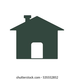 Home Icon Vector flat design style